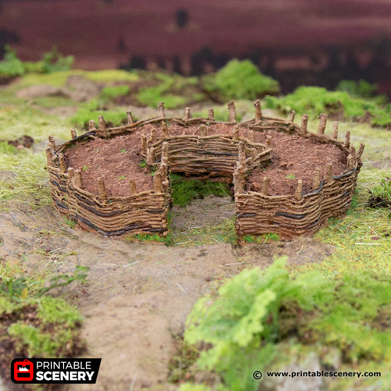The Common Gardens from Hagglethorn Hollow Printable Scenery 15mm 20mm 28mm 32mm Terrain D&D DnD Pathfinder Garden Tabletop Gaming, Role-playing, RPG, D&D