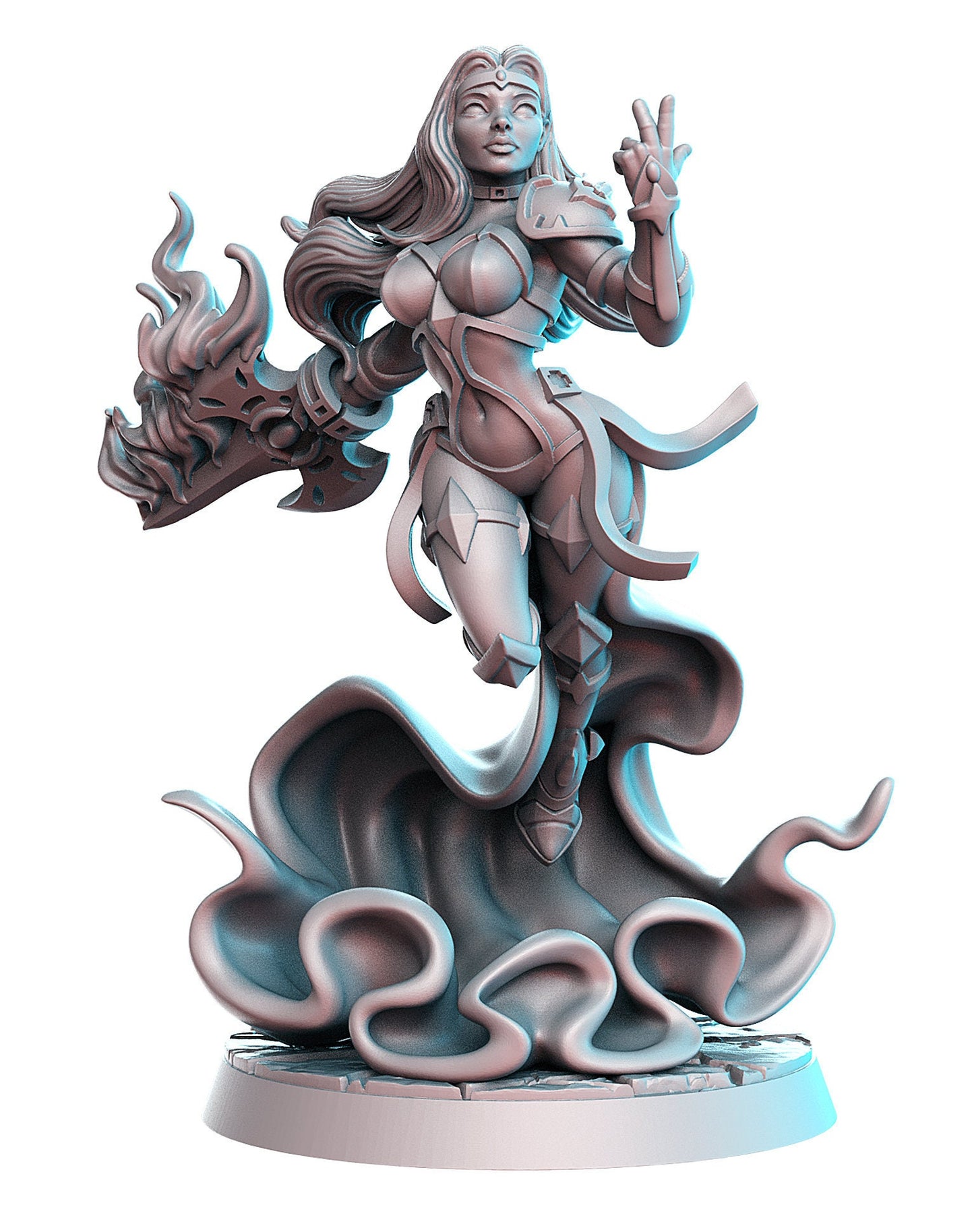 Levita - Female Mystical Warrior by RN Estudio