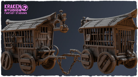 Prison Cart - Kraken Fantasy Stadiums