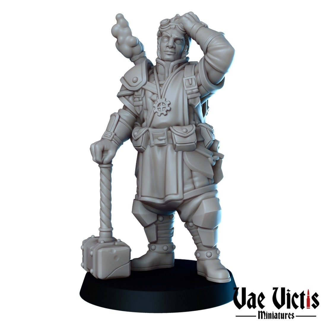 Clerics set or separate miniatures by Vae Victis
