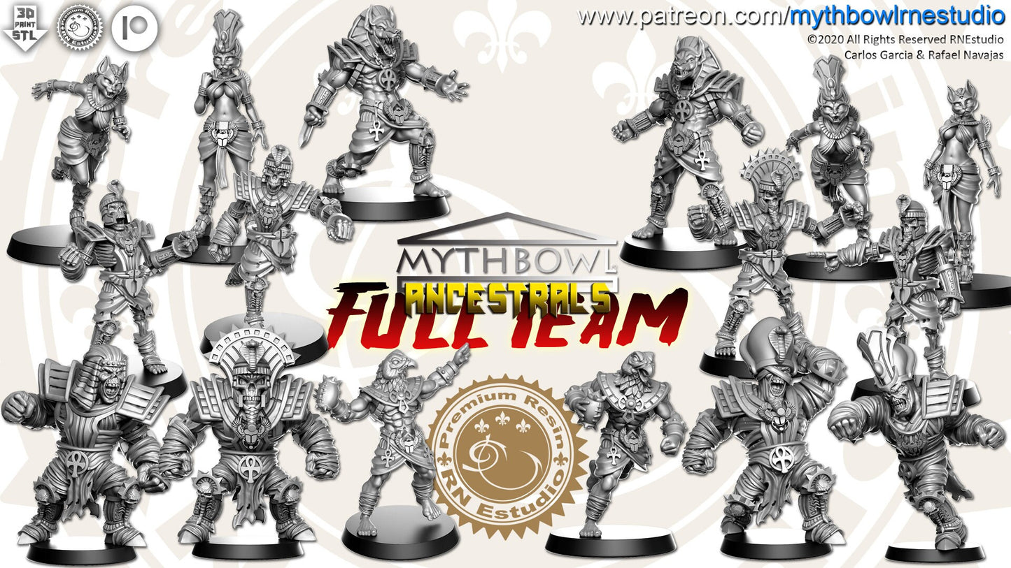 Ancestrals Team Fantasy Football or Guild Bowl team - by RNEstudio