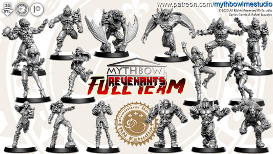 Revenants Team Fantasy Football or Guild Bowl team - by RNEstudio