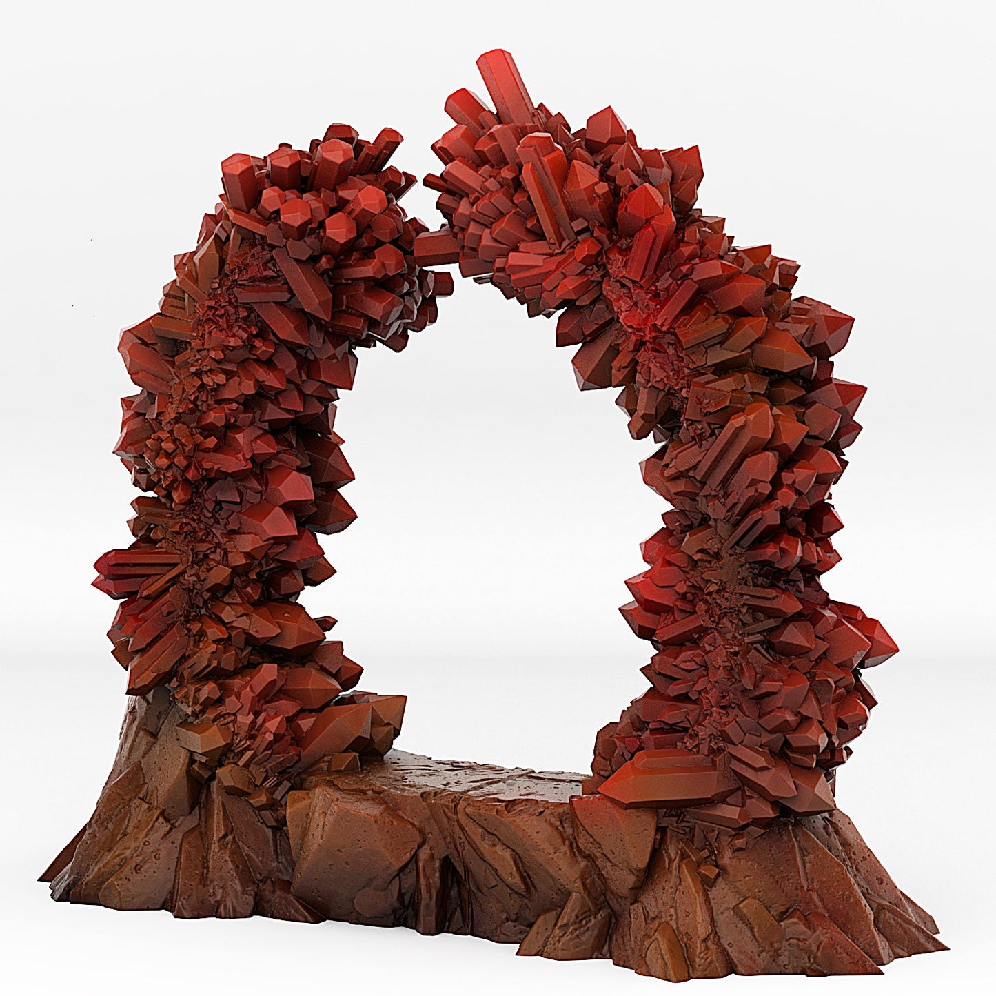 Crystal Portal | Scenery and terrain | 3D Printed Resin Miniature | Tabletop Role Playing | AoS | D&D | 40K | Pathfinder