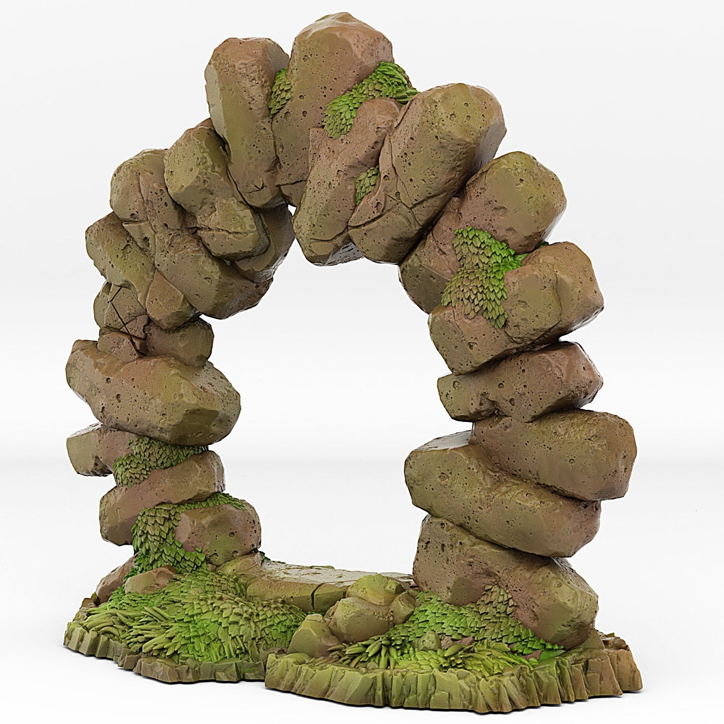 Druid Portal | Scenery and terrain | 3D Printed Resin Miniature | Tabletop Role Playing | AoS | D&D | 40K | Pathfinder