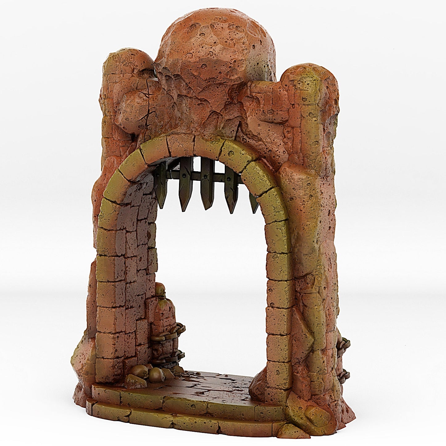 Dungeon Entrance Portal | Scenery and terrain | 3D Printed Resin Miniature | Tabletop Role Playing | AoS | D&D | 40K | Pathfinder