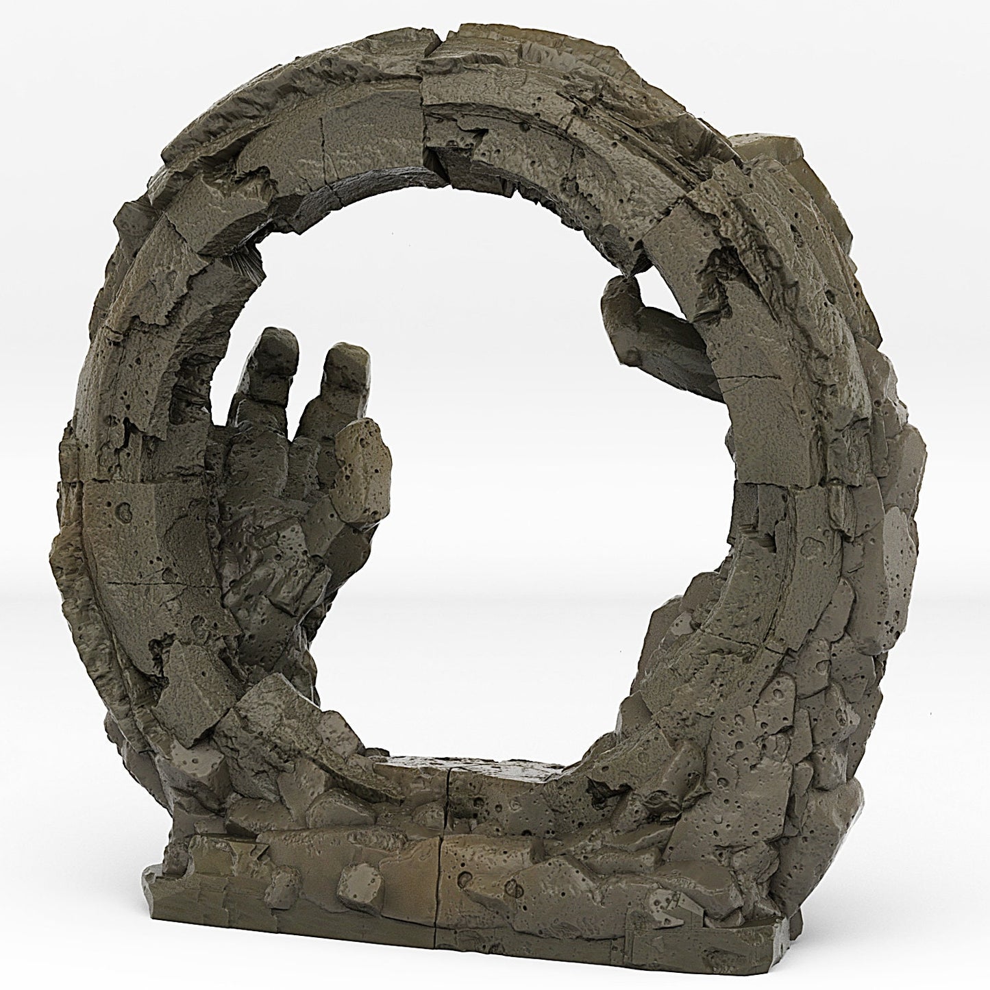 Golem Portal | Scenery and terrain | 3D Printed Resin Miniature | Tabletop Role Playing | AoS | D&D | 40K | Pathfinder