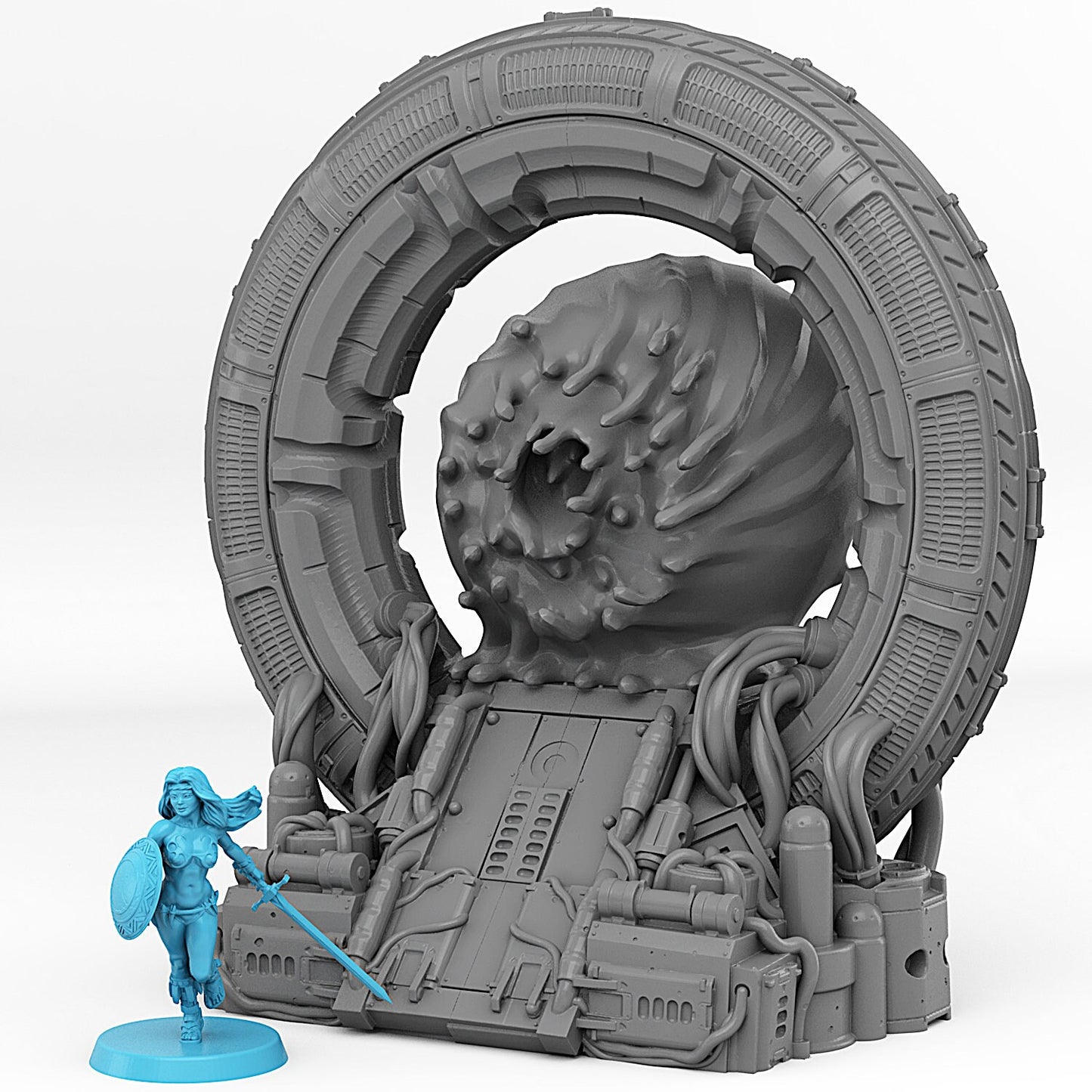 Stars Portal | Scenery and terrain | 3D Printed Resin Miniature | Tabletop Role Playing | AoS | D&D | 40K | Pathfinder