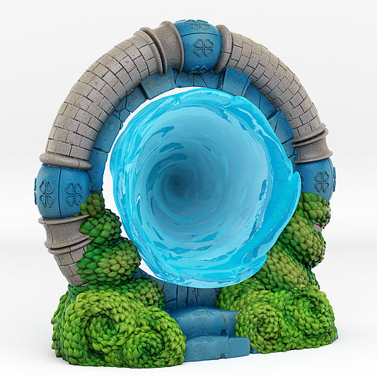 Wonderland Portal | Scenery and terrain | 3D Printed Resin Miniature | Tabletop Role Playing | AoS | D&D | 40K | Pathfinder