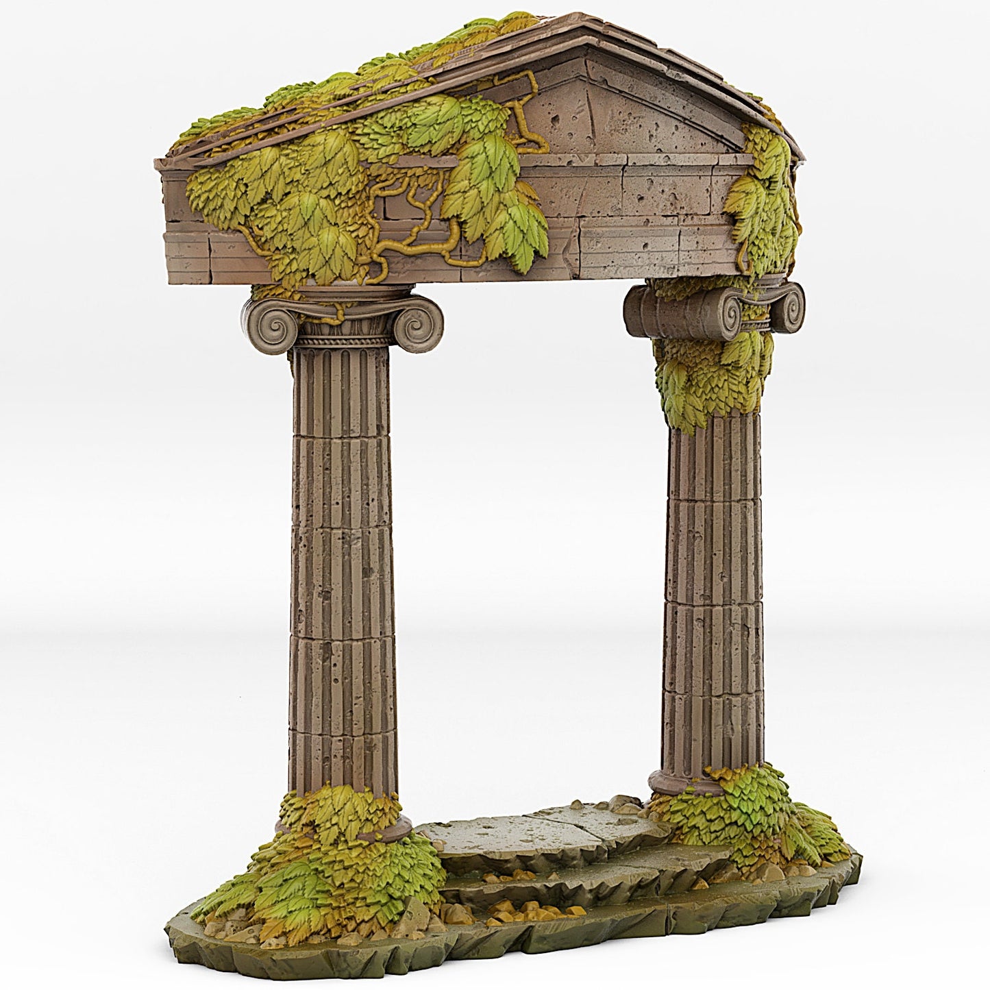 Ancient Greek Portal | Scenery and terrain | 3D Printed Resin Miniature | Tabletop Role Playing | AoS | D&D | 40K | Pathfinder