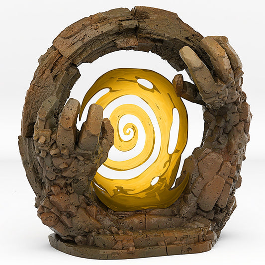 Golem Portal | Scenery and terrain | 3D Printed Resin Miniature | Tabletop Role Playing | AoS | D&D | 40K | Pathfinder